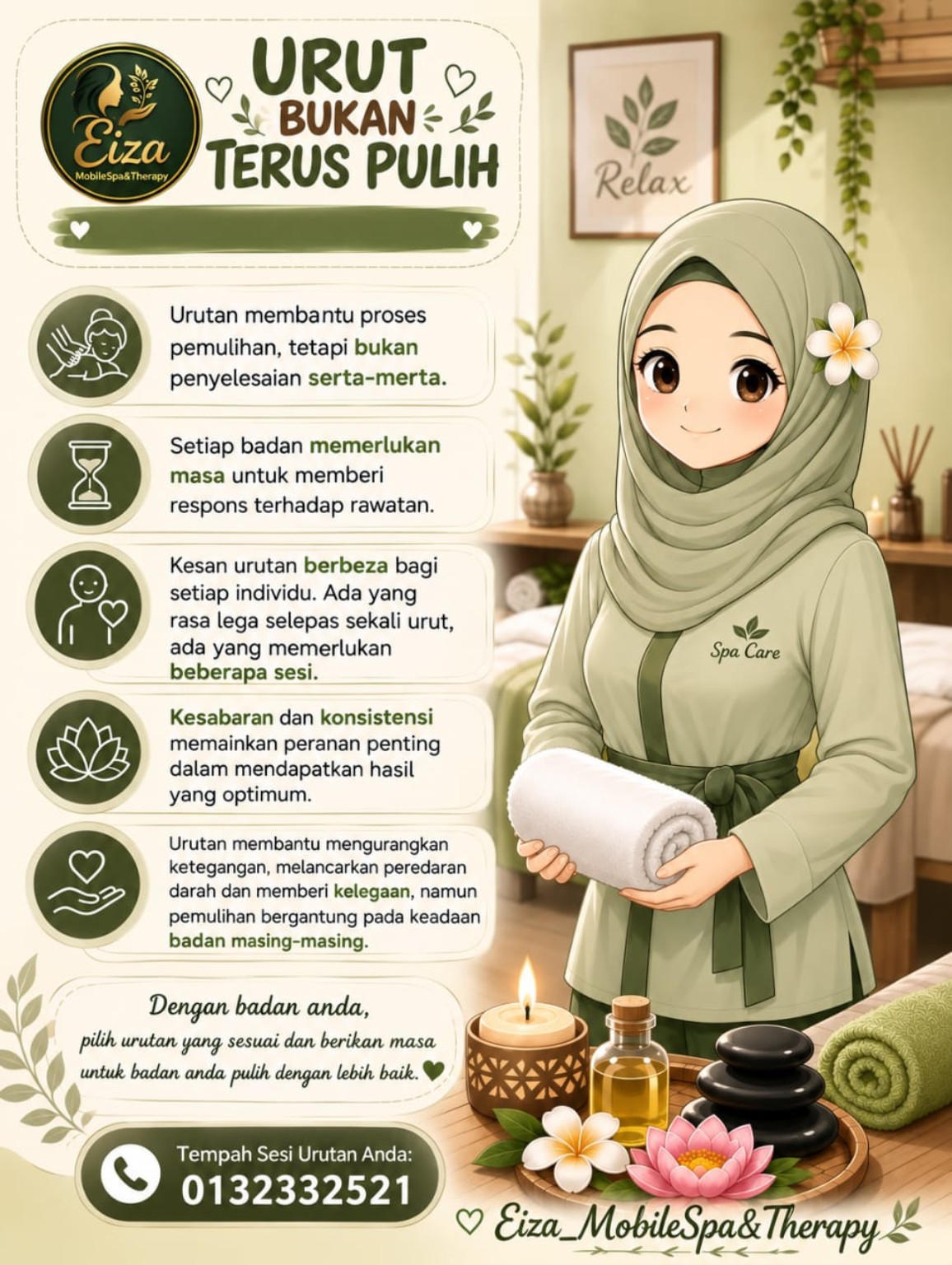 Panduan Penjagaan Eiza